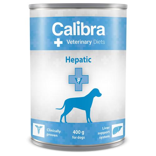6x 400g Calibra Veterinary Diet Dog Hepatic Huhn Hundefutter nass