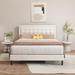 Ebern Designs Anghelina Low Profile Platform Bed Upholstered/Polyester in Brown | Queen | Wayfair 399E0250C6D84D1BBEB5DCDA5ABA6B8C