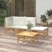 Latitude Run® Gardienne Outdoor Seating Group w/ Cushions Wood in Brown | Wayfair 9A5C5B295DBB4574AFD3AA9D1C17E54B