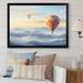 Latitude Run® Orange Hot Air Ballon Horizon I On Canvas Print Canvas, Cotton | 12 H x 20 W x 1 D in | Wayfair 2F896DAFE1D44910AF9EFE10C61A93AE