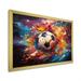 Latitude Run® Soccer Ball Kaleidoscope II On Canvas Print Metal | 30 H x 40 W x 1.5 D in | Wayfair 9AAE740F9D3A49CB85EE67C34636F9B9
