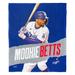 The Northwest Group Mookie Betts Los Angeles Dodgers 50" x 60" Player Silk Touch Throw Blanket