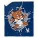 The Northwest Group New York Yankees 50" x 60" Mascot Silk Touch Sherpa Throw Blanket