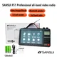 Radio FM/MW/SW portable ultra large écran IPS de 7 pouces haut-parleur Bluetooth carte TF pour