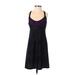 Athleta Active Dress - A-Line: Black Print Activewear - Women's Size X-Small