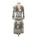 MIKAEL AGHAL Casual Dress: Tan Dresses - Women's Size 4