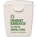 Desert Essence Tea Tree Dental Floss 50 Yd - Gluten Free - Cruelty Free - Naturally Waxed With Bees Wax - No Shred Floss - Tea Tree Oil - Removes Plaque And Build Up