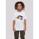 T-Shirt F4NT4STIC "'Looney Tunes Roadrunner Beep Beep'" Gr. 134/140, weiß Mädchen Shirts T-Shirts