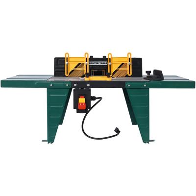 Electric Benchtop Router Table, Wood Working Craftsman Tool - 34"Lx13.5"Wx16"H