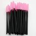 5/50pcs Eyelash Brush Extension Disposable Eyelash Makeup Brush Eyebrow Mascara Stick Applicator Flexible Can Be Bend (Color : 50PCS-PK)