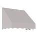 Awntech 3.375 ft San Francisco Fixed Awning Acrylic Fabric Gray