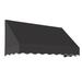 Awntech 7.375 ft San Francisco Fixed Awning Acrylic Fabric Black