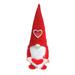 Garden Gnome Statues Outdoor Garden Gnome Statues Solar Light Garden Gnome Couple Envelope Faceless Love Doll Holding Knitting Creative Decoration Day Valentine s Cute Decoration Window Decoration &