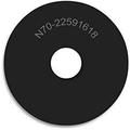 Duty Rubber Washers - 2 1/4 OD X 9/16 ID X 1/8 Thickness - 70 Duro Rubber Washers (10)