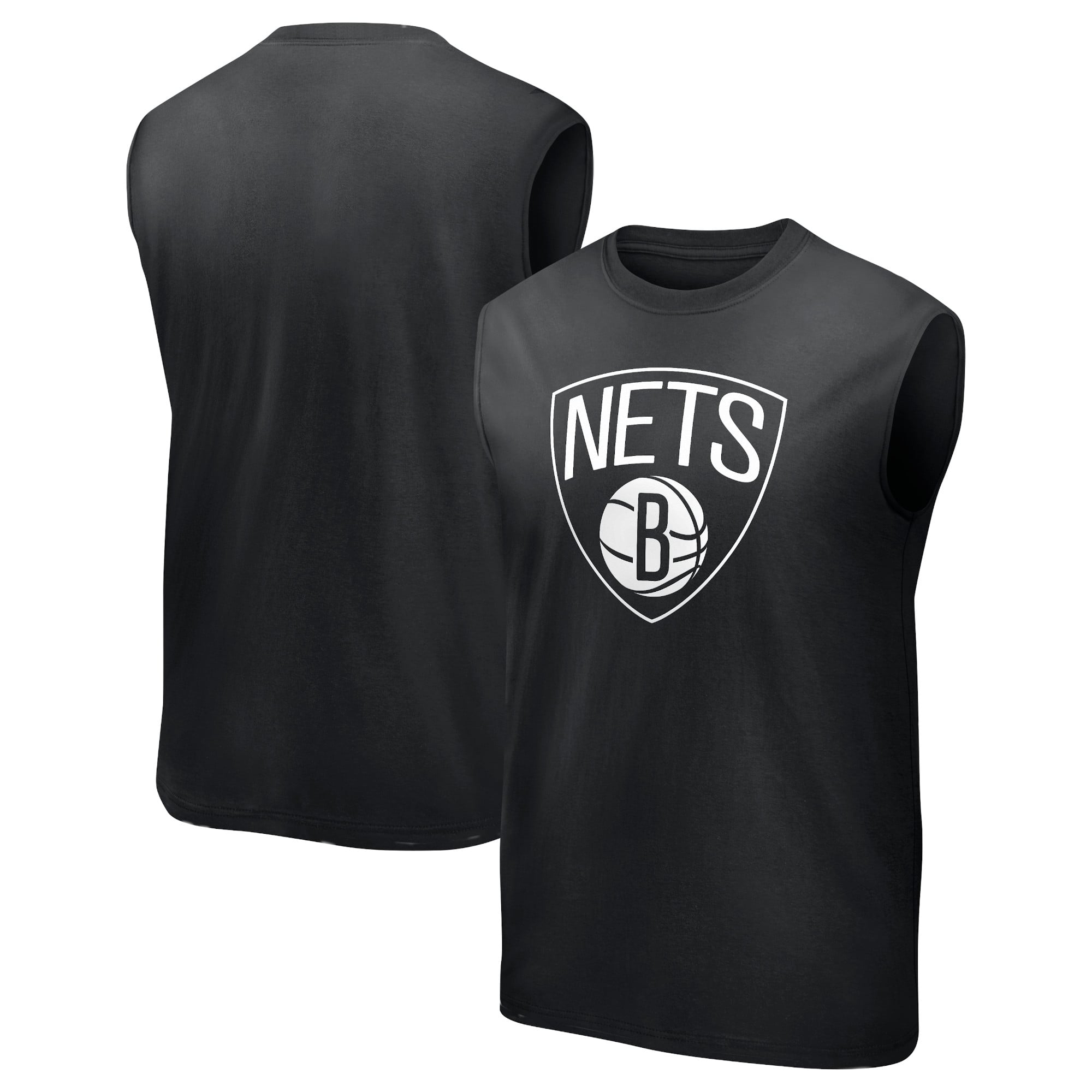 Brooklyn Nets FanatIcs Marken-Tanktop mit Mono-Logo und Grafik – Herren