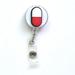 Hot Portable Badge Holder Practical ID Card Badge Holder Doctor Nurse Clip Badge Reel Clip Retractable Keychain 15