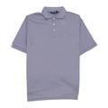 Polo Golf Ralph Lauren Men s Gingham Short Sleeve Polo Shirt (Large Navy/White)