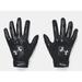 Under Armour Men s UA Clean Up Baseball Batting Gloves 1378764-004 Black/Steel