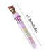 Dengmore 10 Color Christmas Ballpoint Pen Push Type Color Multifunction Marker 10 In 1 Multicolor Pen Christmas Gift 2ml