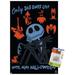 Disney Tim Burton s The Nightmare Before Christmas - Next Halloween Wall Poster with Push Pins 14.725 x 22.375