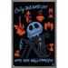 Disney Tim Burton s The Nightmare Before Christmas - Next Halloween Wall Poster 14.725 x 22.375 Framed