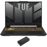 ASUS TUF Gaming F15 Gaming Laptop (Intel i5-13500H 12-Core 15.6in 144 Hz Full HD (1920x1080) GeForce RTX 4050 64GB RAM 8TB PCIe SSD Backlit KB Wifi Win 11 Pro) with DV4K Dock