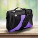 Portable Laptop Bag Case for 15 15.6 16 17 18 18.4 Inches HP Lenovo Asus Macbook Laptop Black and Purple Color