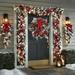 Christmas Decorations Outdoor Yard Front Porch Sign Set MERRY CHRISTMAS HAPPY NEW YEAR Door Banner Hanging Merry Christmas Decorations for Home Indoor Outdoor Xmas Decor Wall Front Door Yard Garage