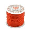 (red) 50M Strong Stretch Elastic Cord Wire rope Bracelet Necklace String Bead 0.5mm