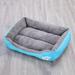 Gespout Dog Warm Pad Cat Bed Dog Bed Dog Sofa Bed Dog Mat Pet Bed sky blue M