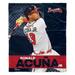 The Northwest Group Ronald Acuña Jr. Atlanta Braves 50" x 60" Player Silk Touch Throw Blanket