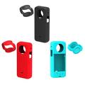 Soft Waterproof Panoramic Action Camera Protective Cover for Insta360 X3 (Black)