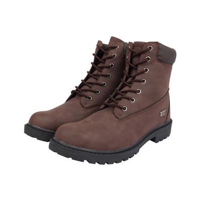 Shoes Sirius Faux Leather Lace Up Hiking Style Boots in Brown / 8 (42) - Tokyo Laundry