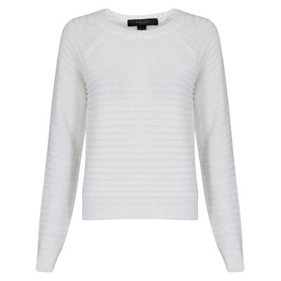 Jumpers Womens Amara Reya Jonquil Textured Jumper in Ivory / 16 - Tokyo Laundry