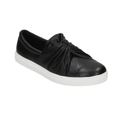 Shoes Casula Twist Vamp Slip On Plimsolls in Black / UK 4 - Tokyo Laundry