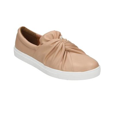 Shoes Casula Twist Vamp Slip On Plimsolls in Nude / UK 6 - Tokyo Laundry