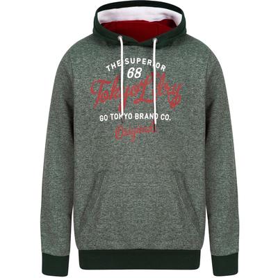 Hoodies / Sweatshirts Fox Grindle Brushback Fleece Pullover Hoodie in Scarab Green Siro / S - Tokyo Laundry