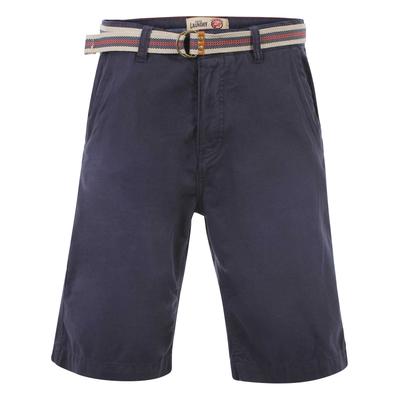 Shorts Mens Armel midnight blue shorts with belt / S - Tokyo Laundry