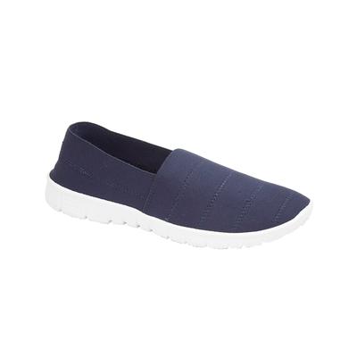 Shoes Womens Nadia Elasticated Slip On Plimsolls in Navy / UK 8 - Tokyo Laundry