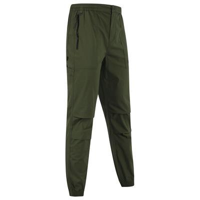 Trousers Kofi Stretch Cotton Blend Zip Pocket Cuffed Cargo Jogger Pants in Grape Leaf / XXL - Tokyo Laundry