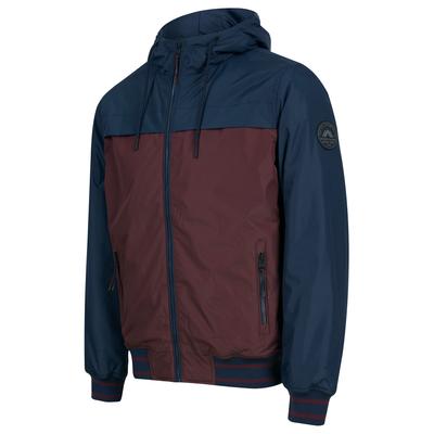 Coats / Jackets Terrence Padded Windbreaker Jacket with Hood in Tawny Port / S - Tokyo Laundry