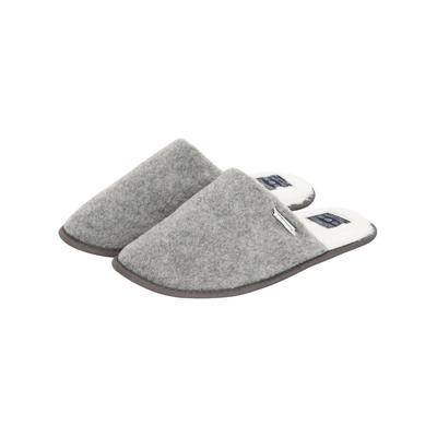 Slippers Knightly Mule Slippers with Faux Fur Lining in Grey / 11-12 (45-46) - Tokyo Laundry