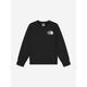 The North Face Kids Logo Sweatshirt In Black Size L (12 Yrs)