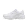Sneaker PUMA "CILIA MODE", Gr. 36, weiß (puma weiß, puma silber), Synthetik, sportlich, Schuhe