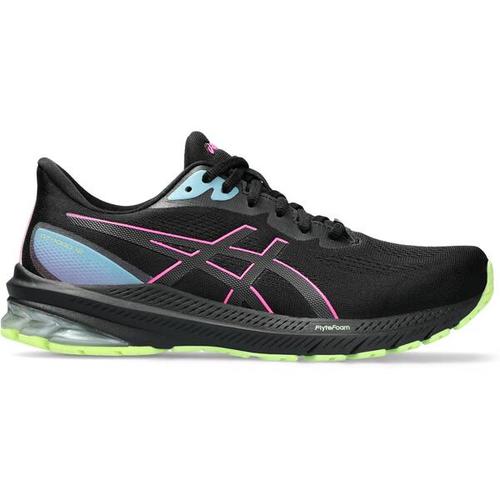 ASICS Damen Laufschuhe GT-1000 12 GTX, Größe 39 ½ in BLACK/HOT PINK