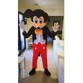 Mickey Mouse and Minnie Mouse Halloween Adult Mascot Costume Fancy Dress Outfit (Mickey Mouse)