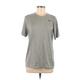 Nike Active T-Shirt: Gray Activewear - Women's Size Medium