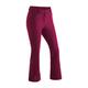 Skihose MAIER SPORTS "Mary", Damen, Gr. 18, Kurzgrößen, pink (magenta), Vorderseite: 92% Polyester, 8% Elasthan / Rückseite: 100% Polyester, Hosen, Eng geschnittene Softshellhose in femininer, sportlicher Silhouette
