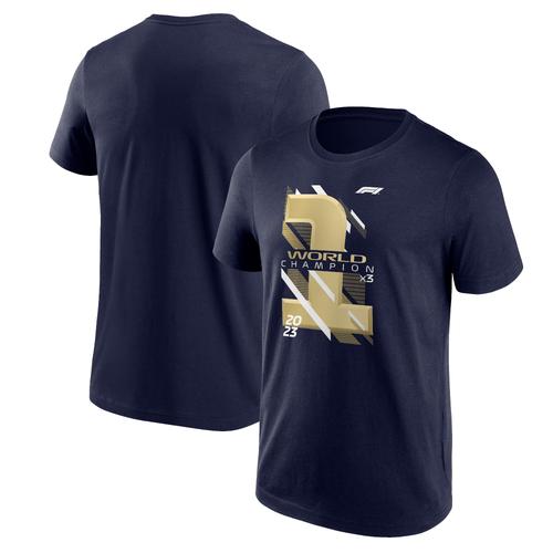 Formula 1 Champion Gold Print T-Shirt