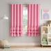 Eclipse Polyester Blackout Curtain Panel Metal in Pink | 63 H x 40 W in | Wayfair 28628204214